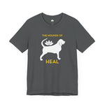 The Hounds of Heal - Dog Lover's Fitted Short Sleeve T-Shirt.